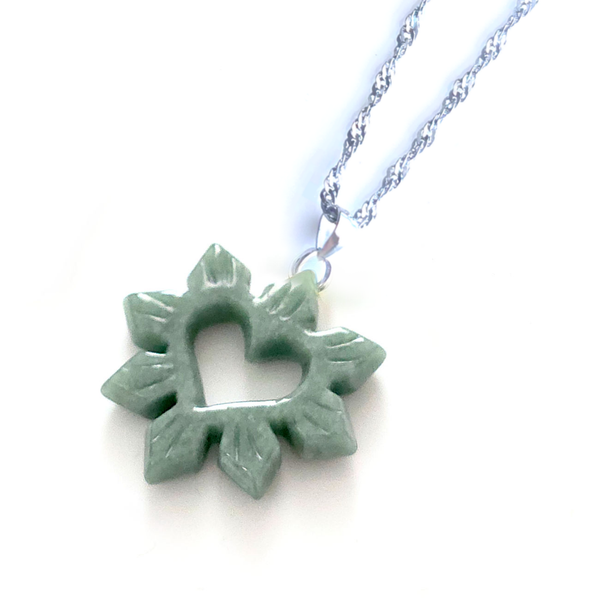 Philippines Sun Jade Necklace – Exclusive Heart Design | Trademarked by Sunkissed Pinay®