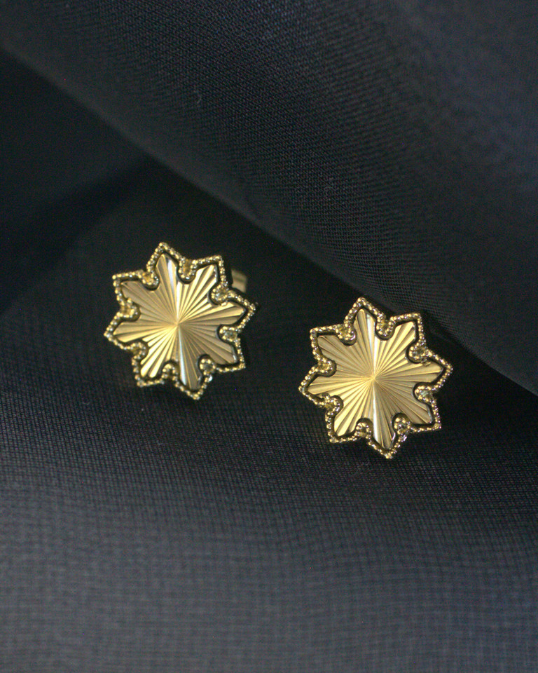 Filipino sun earrings