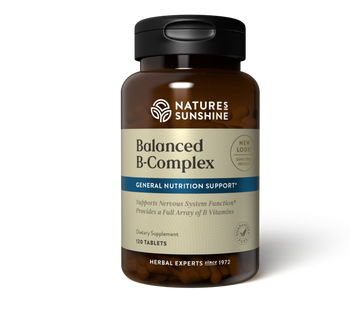 VITAMIN B-COMPLEX, BALANCED (120 Tabs)