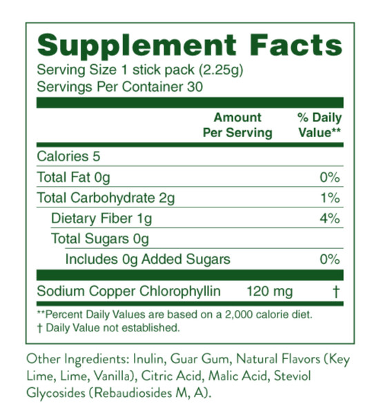 Chlorophyll Stick Packs Chlorophyll Stick Packs