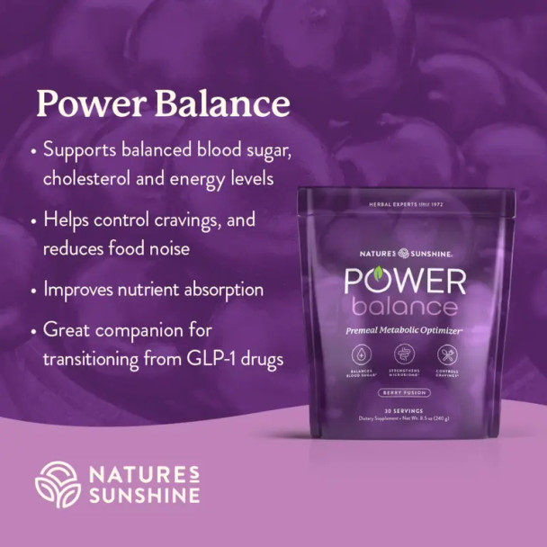 Power Balance Pre-Meal Metabolic Optimizer Nature's Sunshine Power Balance Pre-Meal Metabolic Optimizer Nature's Sunshine