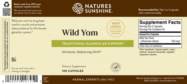 WILD YAM (100)