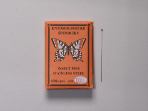 Kostal, Stainless Steel, Gold-Headed Insect Pins Kostal, Stainless Steel, Gold-Headed Insect Pins