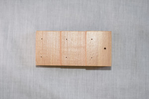 Three Step Pinning Block, Two Holes Per Step Three Step Pinning Block, Two Holes Per Step