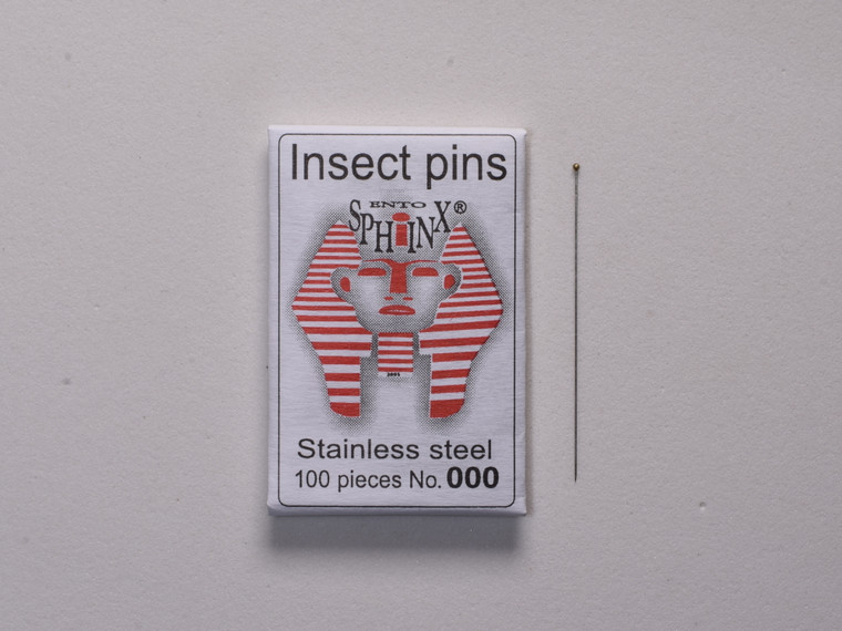 Ento Sphinx, Stainless Steel, Gold-Headed Insect Pins