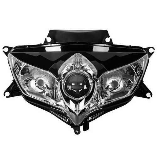 Motorcycle headlight/headlamp assembly kit for 2008 2009 2010 Suzuki GSX-R 600/750.
