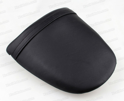 This motorcycle passenger seat is manufactured for 2003 2004 Kawasaki Ninja ZX-6R, it is a good replacement for stock passenger seat or replace the solo seat cowl to have a passenger.