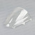 Motorcycle racing bubble windscreen for 2011 2012 2013 2014 2015 Suzuki GSXR600/750, formed with a wedge-shaped bubble in the center of the windscreen, the racing windscreen is an efficient design that deflects wind off the rider, allowing higher speeds and improved rider comfort.