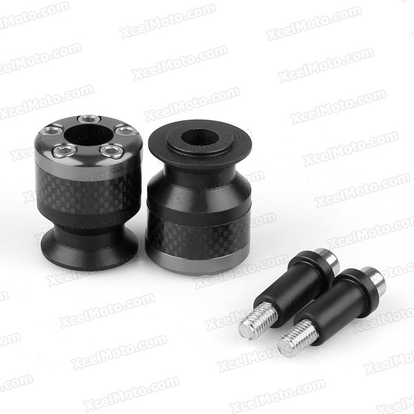 Motorcycle Swingarm Spools, motorcycle swingarm bobbins, Aluminium Made With 6mm, 8mm, 10mm thread options.