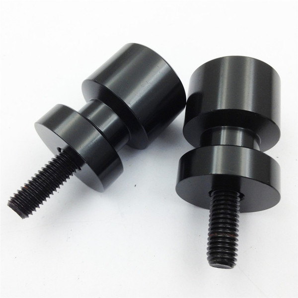 Motorcycle Swingarm Spools, motorcycle swingarm bobbins, Aluminium Made With 6mm, 8mm, 10mm thread options.