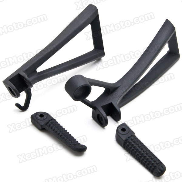 2006 2007 2008 2009 Yamaha YZF-R6S rear/passenger foot pegs and mount bracket assembly. Yamaha YZF-R6 foot rest and holder assembly.