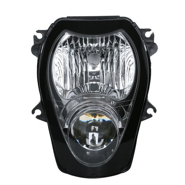 Motorcycle headlight/headlamp assembly kit for 1999 to 2007 Suzuki GSX-R 1300 Hayabusa.