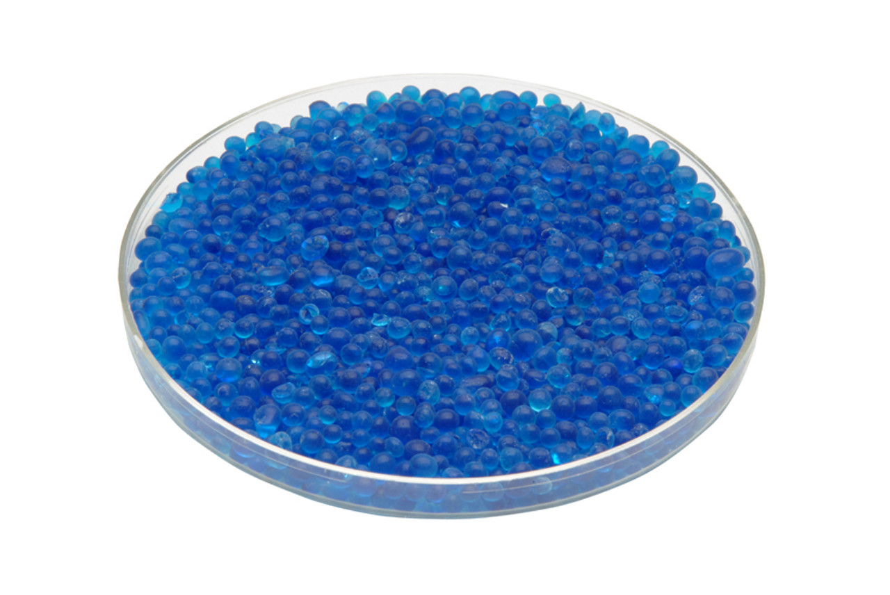 Silica Gel Desiccant - Indicating Beads 25lb Pail