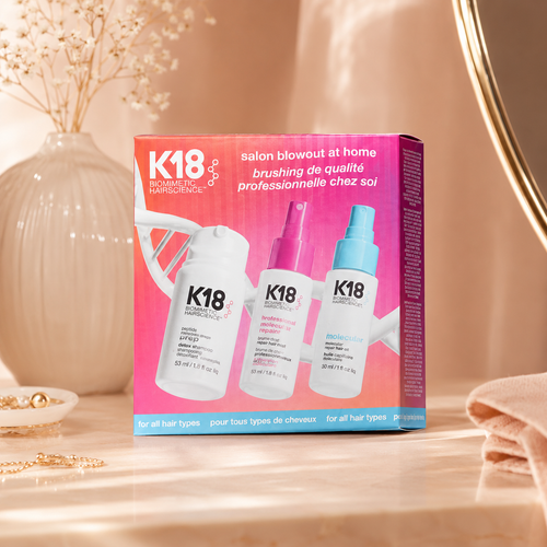 Salon Blowout at Home Set - Kit prodotti per capelli 3pz.