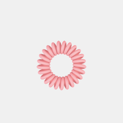 Original Matte Me Myselfie & I– Elastico a Spirale Rosa Matte
