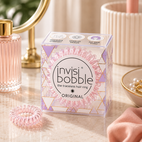Original Marblelous Pinkerbell– Elastico a spirale Rosa