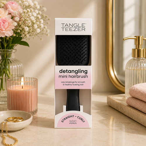 The Ultimate Detanlger Mini Liquorice Black - Spazzola districante Nera