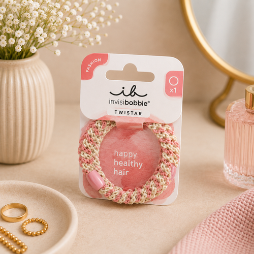 Twistar Blush Braids – Elastico per capelli 3pz