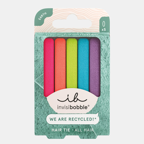 Hairtie Neon Glow – Elastici per capelli colorati 5 pz