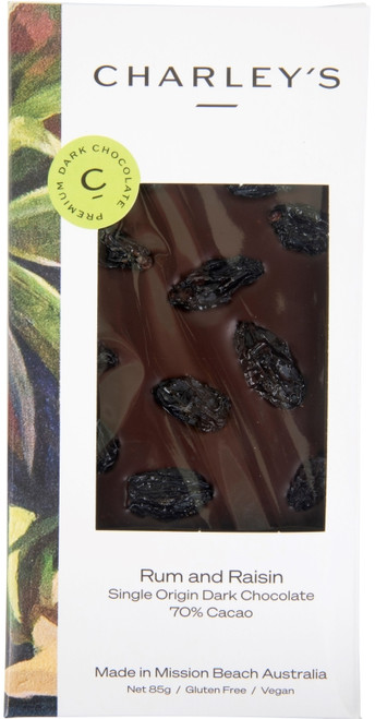 Rum and Raisin - Dark Chocolate PLUS