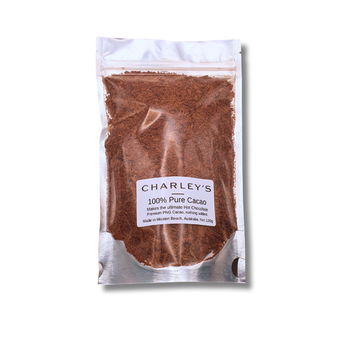 100% Pure cacao shavings