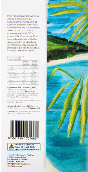 Tropical Pineapple - Milk Chocolate PLUS