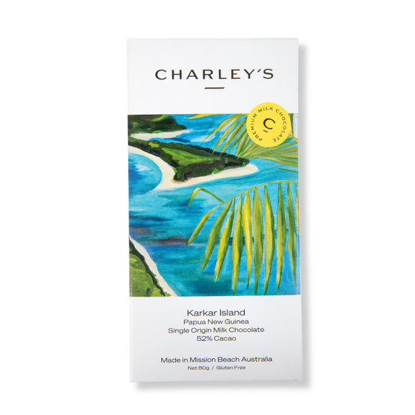 Karkar Island - Premium Plain Milk Chocolate Papua New Guinea