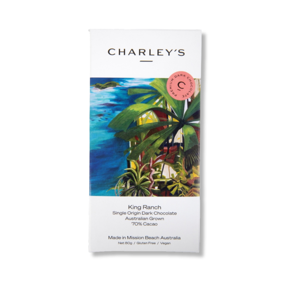 King Ranch Tully River Valley - Premium Plain Dark Chocolate Australian Grown