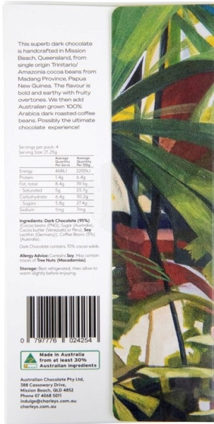Espresso Coffee Beans - Dark Chocolate PLUS - Plastic free packaging