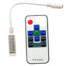 Mini RGB LED controller with RF remote included in kit