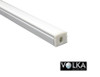 Mini aluminium LED profile surface mounted extrusion showing slim linear lighting design