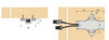 Cabinet IR Sensor Switch Door Activated