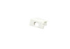 LED profile mounting clip accessory for securing surface mounted slim aluminium LED channel