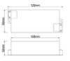 LED Driver 60W / 2.5A / 24V