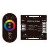RGB LED strip lighting controller with remote for colour changing LED strip lighting kits