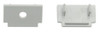 LED profile end caps and mounting accessories for plaster in aluminium LED channel Type 2