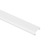 Plaster in LED profile diffuser cover for smooth light distribution and clean finish