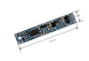 LED touch dimmer sensor board designed to fit inside aluminium LED channel profiles