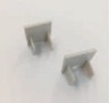 LED profile end caps for deep surface mounted aluminium LED channel Type 2 providing clean finish