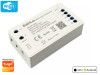 LED dimmer receiver unit for WiFi control with input output terminals for LED strip lighting