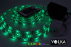 LED strip lighting kit showing green colour option