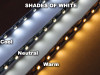 Water Resistant Kitchen Cupboard Splashback or Bathroom LED Light D.I.Y Kit White