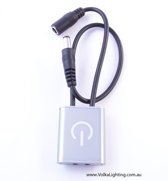 12V DC iSensor LED switch with cable for automatic lighting control in cabinets and furniture