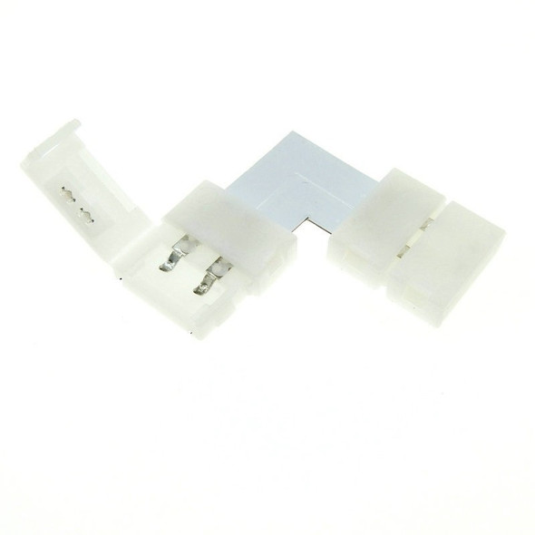 L Shape LED Strip Connector for RGB and Single Color LED Strip