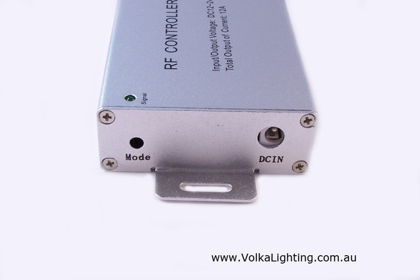3 channel RGB LED controller unit with terminal connections for LED strip installation