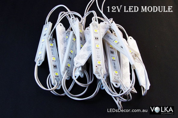 5050 2 LEDs String Sign Module Cool White 12V