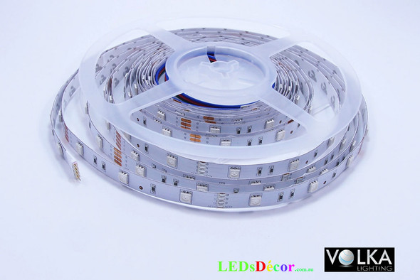 SMD 5050 30 pcs/m Non-Waterproof RGB 7.2W/m 24V RGB