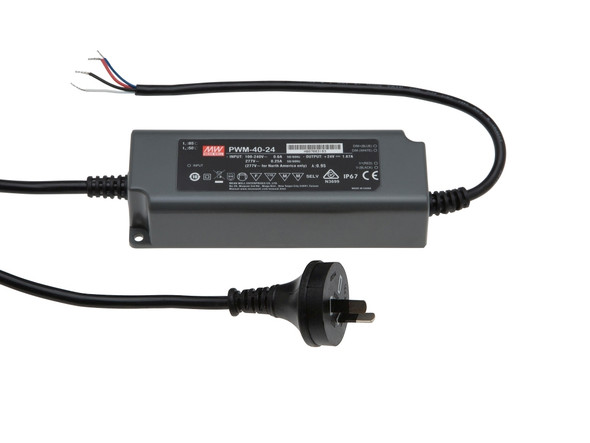 Mean Well PWM-40 Power Supply IP67 24V