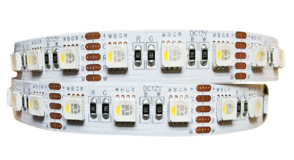SMD 5050 60 pcs/m Non-Waterproof RGB+W 19.2W/m 12V