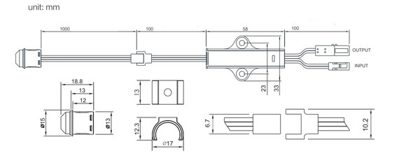 Motion Sensor Surface Mounting 